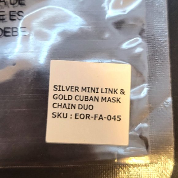 Face Mask Chain Duo - Picture 2 of 4